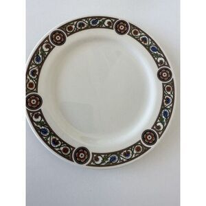 Vintage Old Ivory Syracuse China‎ O.P.C.O. 7" Leaf And Floral. See Photos.